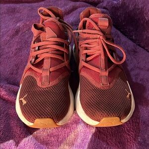 Puma Women's Athletic Shoes - Red and Brown